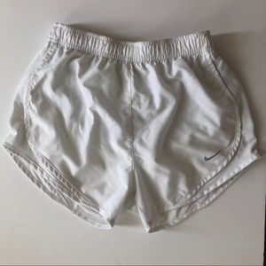 //SOLD// Nike WHITE Dri-FIT Tempo Running Shorts